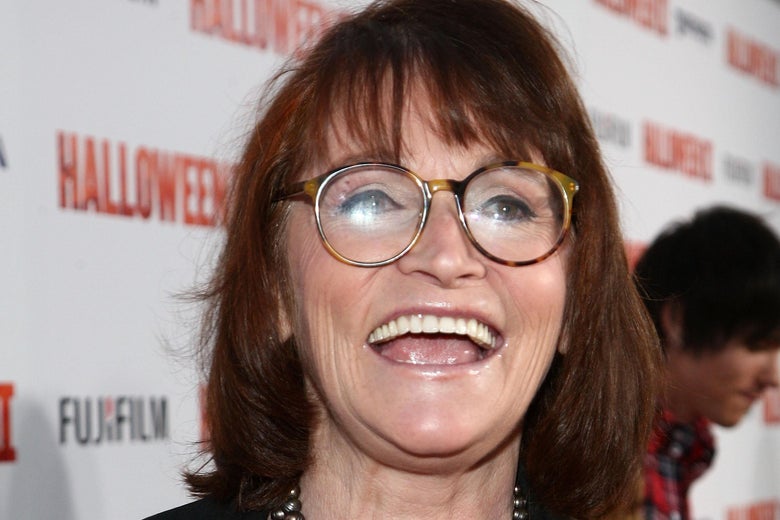 Actress Margot Kidder arrives at the premiere of Dimension Films' 'Halloween II' held at Grauman's Chinese Theater on August 24, 2009 in Hollywood, California.